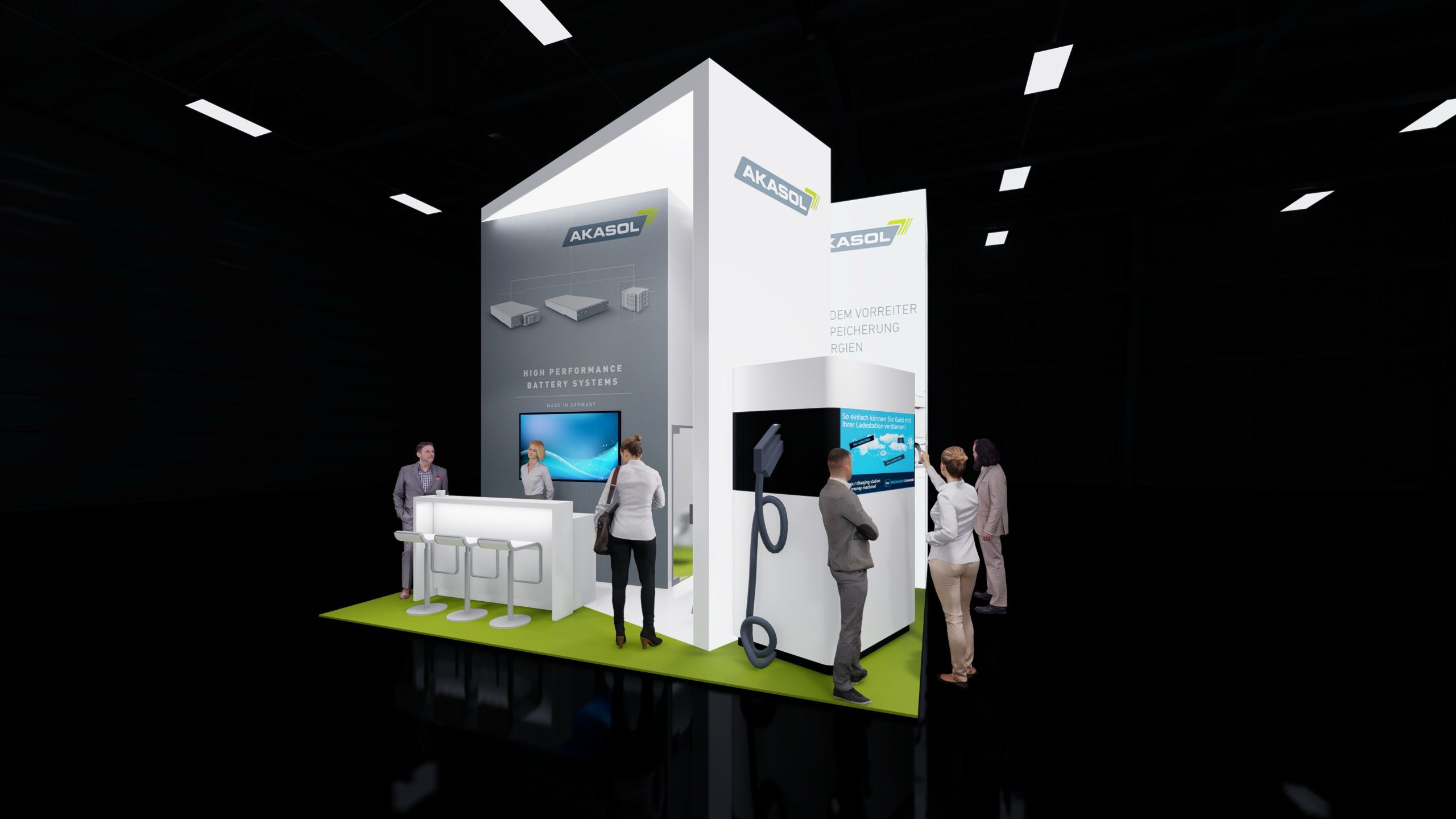 Messekonzept The Battery Show