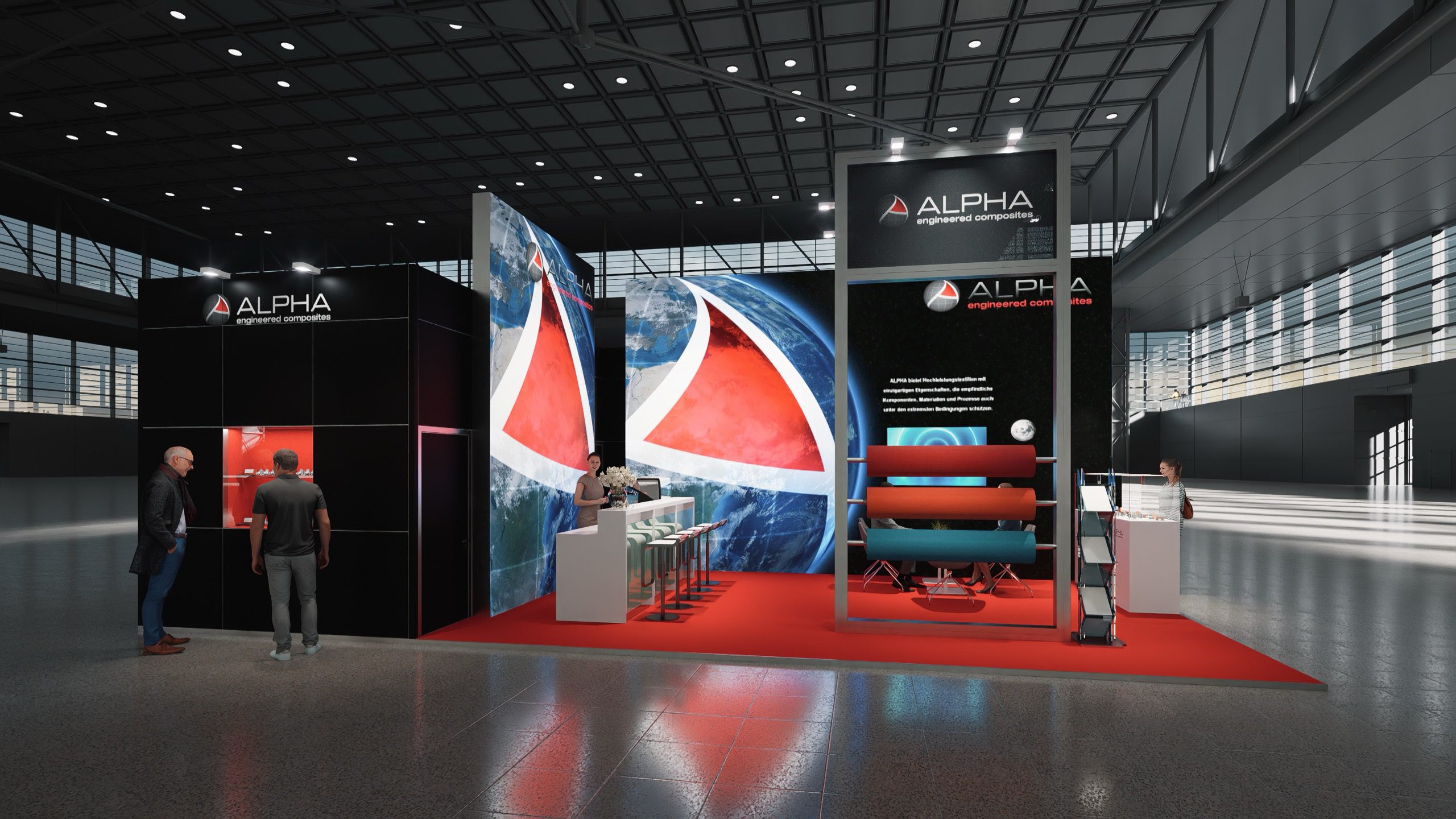 Messekonzept Techtextil