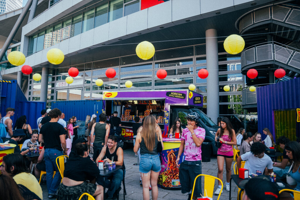 Branded Foodtruck für MAGGI Korean Style Noodles auf dem 6PM Festival