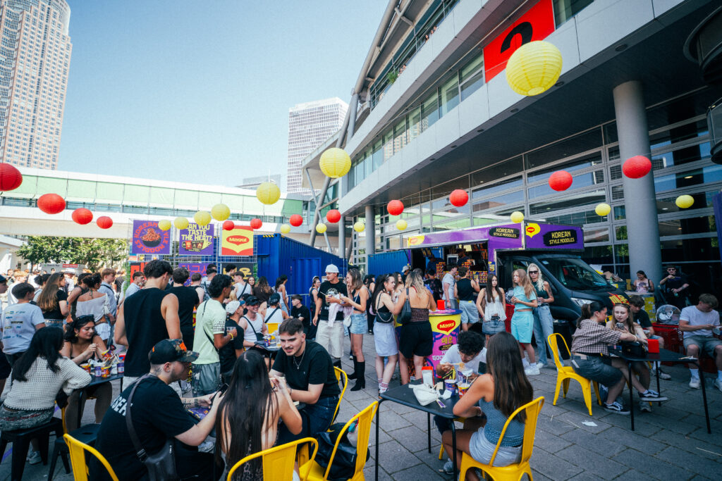 Interaktiver Fotospot und Brand Experience für MAGGI auf dem 6PM Festival